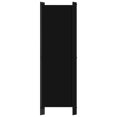 thumbnail image 3 of vidaXL 4-Panel Room Divider Black 200x180 cm, 3 of 4