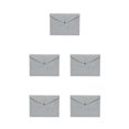 thumbnail image 2 of Youkk Convenient File Document Bag Store And Sort With Ease Easy Access To Supplies Felt Folder Organizer light grey 5Set, 2 of 6