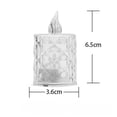 thumbnail image 4 of Transparent Crystal LED Electronic Candle Lights - Battery Operated Flameless Tea Wax Bar Decor for Weddings, Parties, Gifts, 4 of 9