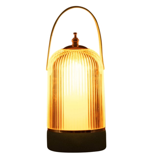 Small Table Lamp Portable Wireless Birdcage Table Lamp with Adjustable Brightness, Decorative Atmosphere, Rechargeable Table Lamp, Touch Screen Night Light Night Light Lamp