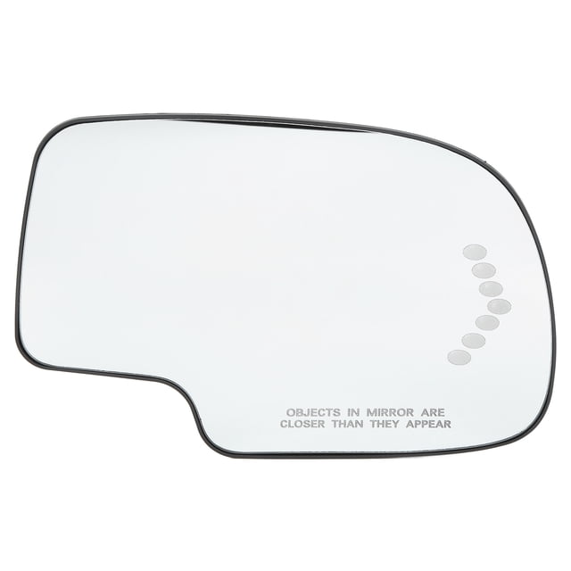 Side Heated Mirror Glass, Wing Mirror Glass Glossy Safe For Car Right 88944392
