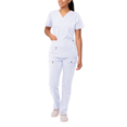 thumbnail image 1 of Adar Pro Breakthrough Plus Scrub Set For Women - Enhanced V-Neck Top & Multi Pocket Pants - Petite / Tall, 1 of 7