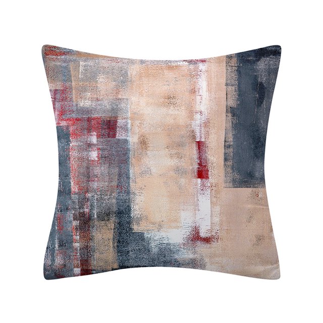 2 Pcs Abstract Pillowcase Throw Pillow Case Sofa Seater, 30*50cm #6