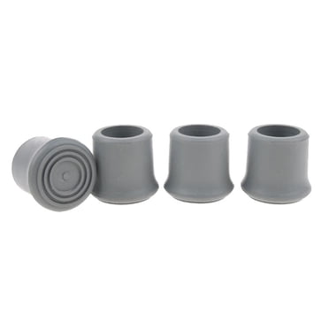 Esquirla 4 Pieces Trekking Pole Caps Walking Stick Ferrules Non-slip Foot Cover 25mm