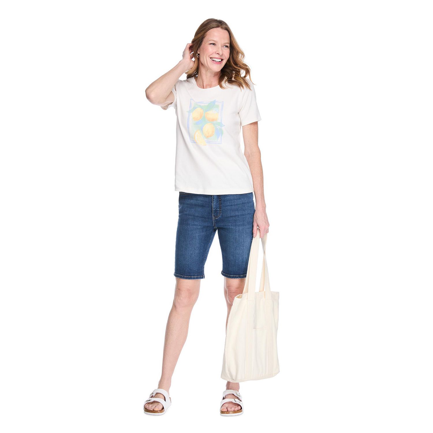 T-shirt à imprimé graphique Iyla pour femmes