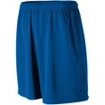 thumbnail image 2 of Youth Wicking Mesh Athletic Shorts S Royal, 2 of 2