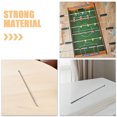 thumbnail image 3 of VERDANVERSE 2Pack Table Football Part Silver Iron Replacement For Foosball Machine Enhance Performance Heavy Duty for Fan Gear, 3 of 8