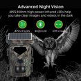 thumbnail image 4 of 20MP/1080P Camera 0.3s Trigger Speed Night Vision Motion Activated Trail Camera, 4 of 7