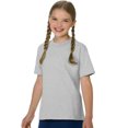 thumbnail image 1 of Hanes Authentic TAGLESS Kid`s Cotton T-Shirt, XL, Light Steel, 1 of 1