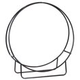 thumbnail image 1 of Sunnydaze Support de Brasero Rond en Acier pour l'Intérieur/l'extérieur Ou pour Foyer, Support de Cerceau pour Bois de Chauffage - 48 Pouces - Noir, 1 of 9