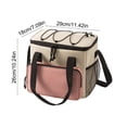 thumbnail image 3 of Sac-repas Isotherme Imperméable, Sangle Ajustable Portable, Rangement pour Aliments Congelables, Polyester Durable, pour Voyage Travail, Garde les Aliments Froids, Sac de Pique-Nique Écologique., 3 of 9