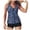 D-Dark Blue, variant on with Piece Tummy Suit Swimming Bra for Women Swimsuit Two Women Control Plus Swim Suit Top Shorts Bathing Swimwears Swim Dresses for Older Women Underwire Tankinis Set