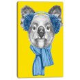 thumbnail image 2 of Koala avec Foulard et Cache-Oreilles - Impression Artistique sur Toile d'Animaux, 2 of 3