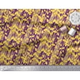 thumbnail image 2 of Soimoi Tissu Viscose Georgette Rayé & Imprimé Floral au Mètre 42 Pouces de Large, 2 of 3