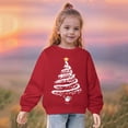 thumbnail image 4 of Diufon Chandail en Molleton de Noël pour Garçons et Filles Manches Longues Col Rond Chandail Automne Hiver Hauts Chauds, 4 of 4