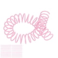 thumbnail image 3 of 20Pcs Plastic Spiral Binding Coils, Durable with Long Life, 19mm Inner Diameter, Convenient Binding Method,  Gloss Without Breakage 30 Holes, for A4 A5 Notebook, 3 of 7