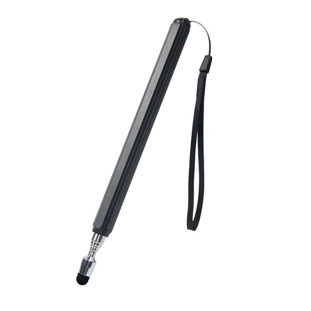Telescopic Pointer Stick High Sensitivity Extendable Lightweight Non-slip with Lanyard Multipurpose Metal Extendable Pointer Touch Screen Stylus Pen Office Supplies