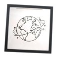 thumbnail image 1 of Siruishop Shadow Box Display Case for Movie Sporting Events Stub Photo Storage Wedding 29cmx29cmx4.5cm, 1 of 8