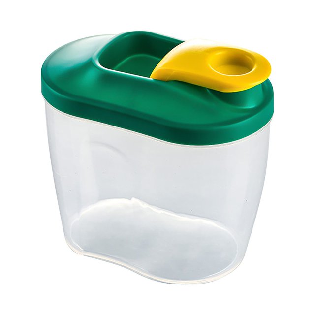 Gadgets de Cuisine Boîtes de Rangement Alimentaire à Capacité Fermée Compartiments Secs Réservoirs de Mise en Conserve de Céréales Cuisines Restaurants et Bars Bocal de Rangement en Plastique 5.71*5.12*3.35 Pouces (Liquidation) Stockage Alimentaire