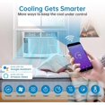 thumbnail image 3 of Ourlova Window Air Conditioner - 6000 BTU Cooling - Smart WiFi Control - Cools 250 Sq Ft - 3 Modes, 3 of 7