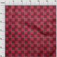 thumbnail image 2 of oneOone Cotton Poplin Fabric Tartan Check Print Sewing Fabric BTY 56 Inch Wide, 2 of 4