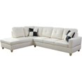 thumbnail image 2 of Lifestyle Furniture Smith Left-Facing Sectional Sofa Set in Off White, 2 of 4