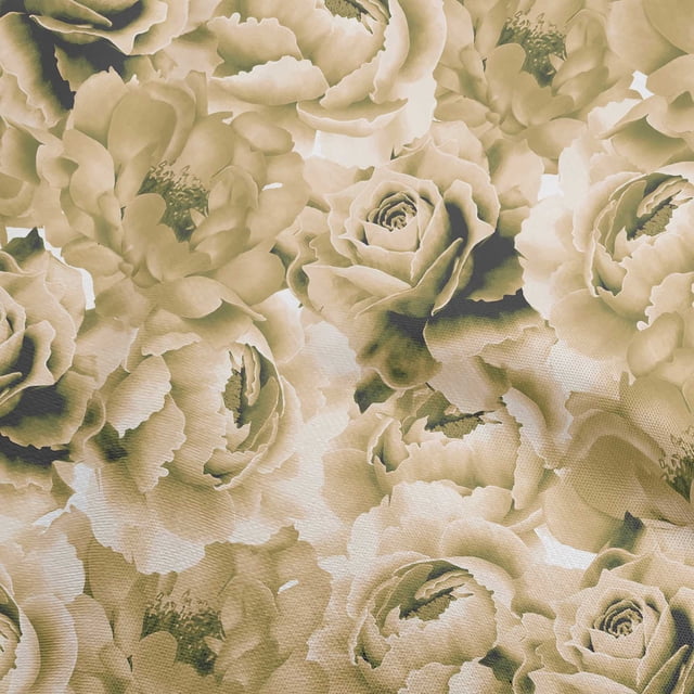 oneOone Rayon Olive Green Fabric Floral Sewing Craft Projects Fabric Prints By Yard 56 Inch Wide