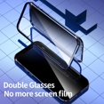 thumbnail image 4 of Anti-Peeping Full Body Mobile Phone Case Clear Tempered Glass Privacy Cover For Iphone12/Pro/Pro Max, 4 of 7