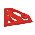 thumbnail image 3 of Superman Logo Emblème de Voiture Coloris Rouge, 3 of 3