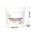 thumbnail image 2 of Solar Square Pendant Light Danhjin 250g Multi-Purpose Grease Remover Powder Kitchen Heavy Oil Stain Cleaner for Cookware Stove and Range Hood Home Decor, 2 of 5