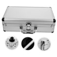 thumbnail image 4 of IFANLANDOR Aluminum Tool Box 2pcs Hard Case with Foam Insert Portable Toolbox Carrying Case Multifunctional Container 13.7x6.4x3.9 Inch, 4 of 8