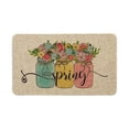 thumbnail image 1 of Spring Summer Holiday Welcome Door Mat Polyester Floor for St Patricks Day Indoor Entryway, 1 of 6