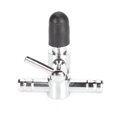 thumbnail image 1 of Aquarium Air  Control Lever Valve, Durable Manually Control Stainless Steel Aquarium Control Valve  For Air Pump For Fish Tank For Aquarium 1 Head With, 1 of 8