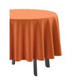 thumbnail image 3 of Vargottam Indoor/Outdoor Round Tablecloth 58 Inch Round Tablecloth Waterproof Patio Table Cloths, Spring/Summer Table Covers for Backyard Circular Table/BBQs/Picnic - Coral Orange, 3 of 7