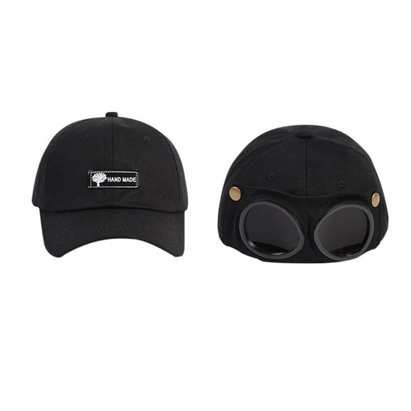 TIMIFIS Hat Hat Baseball Hip Hop Mask,2In1 Outdoor Hat Glasses Cap Running Baseball Mesh Hat Sunglasses Visor Outdoor&Sport