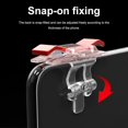 thumbnail image 4 of MesaSe Boc E9 1 Pair Mobile Phone L1 R1 Fire Button Aim Gaming Trigger Shooter for PUBG, 4 of 7