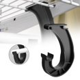 thumbnail image 2 of Harpily 1Pcs Hanging Closet Rod Support Closet Shelf Rod Holder Sturdy J Shaped Closet Brackets for Hanging Clothes Cabinets Storage and Curtain One Size Multi-Color, 2 of 9