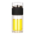 thumbnail image 2 of Antqov Tea Infuser Tea Infuser with Tea Filter New Glass Tea Infuser Bottle Portable Tea Separator Tea Cup Double Glass Tea Infuser Bottle, Vacuum Flask, 2 of 4
