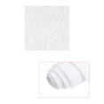 thumbnail image 1 of Uxcell 2pcs Artificial Grass Mat Small Realistic Fake Turf for Garden Lawn Decoration Model White 10" x 10", 1 of 5