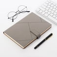 thumbnail image 1 of A5 Faux Leather Hardcover Notebook | Suede Magnetic Closure | 8.5x5.7 Inches | Premium Thick Cream Paper | Multi-Color | Durable Office Journal | 1 Pack | Secure Metal Buckle | Elegant Diary, 1 of 6