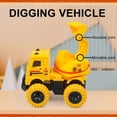 thumbnail image 4 of Excavator Childrens Toys Engineering Vehicles Dump Trucks Toy Cars Simulation Cars, 4 of 9