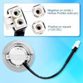 thumbnail image 4 of 2pcs Range Hood Light Bulbs Stainless Steel Range Hood LED Light Replacement Recessed Kitchen Range Hood Light Bulb DC 12V Range Hood Light for Kitchen, 4 of 5
