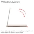 thumbnail image 3 of Unique Bargains Cell Phone Kickstand, 3Pack Portable Desk Stand Magnetic Folding, Silver Tone, 3 of 7