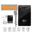 thumbnail image 3 of 6500W Electric Water Heater Bathroom Shower Multi-purpose Household Instant Tankless Hot-Water Heater Temperature Display ,Security Protection Design, 3 of 7