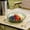 Vert 3, variante sur Assiettes Carrées en Plastique de 9,84 Po pour Fruits / Plateaux de Service pour Collations et Bonbons pour Table à Café / Légères et Durables pour la Maison, le Bureau Ou les Fêtes / Beige, or Rose, Transparent, Vert