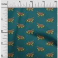 thumbnail image 1 of oneOone Cotton Silk Fabric Branch & Bird Block Print Fabric By Yard 42 Inch Wide, 1 of 4