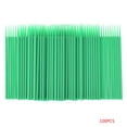thumbnail image 3 of 100pcs Double Head Disposable Swab Fiber Buds Swab Double Plastic Sticks Eyebrow Eyelash Make Up Tools, 3 of 9