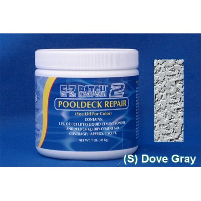 EZ Products EZP-061 3 No. Réparation de Terrasse de Piscine - - S DOVE Gris Chaque