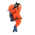 thumbnail image 4 of Aquarium Décoration Plongeur, Mignon PVC Petit Plongeur Modèle Position Réglable Aquarium Flottant Plongeur Ornement Sûr Fade Résistant pour Flottant Aquarium Accessoire Orange Prise Grasse, 4 of 8