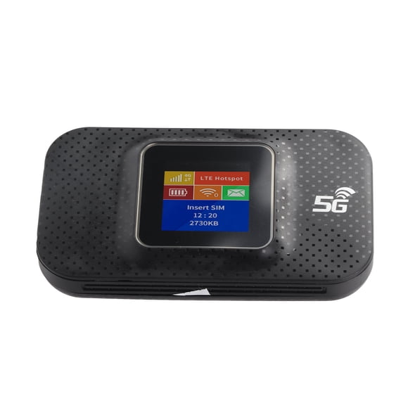 4G Portable WiFi with Color Screen, 3650mAh Battery, 150Mbps Download Speed for Car, Business Travelers, Outdoor Travelers